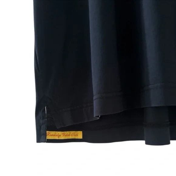 Robert Graham Black with Paisley and Plaid Accents Short Sleeve Polo Shirt - Picture 6 of 8